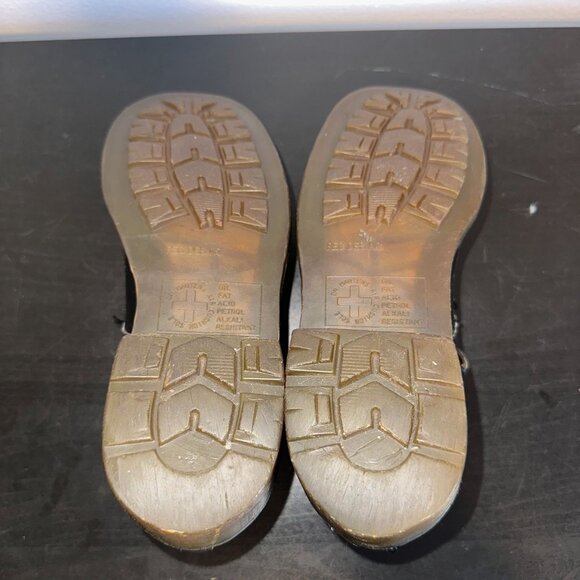 Vintage Dr. Martens Mary Jane Double Strap Buckle Grunge 90s England UK 4 US 6 - Picture 5 of 11